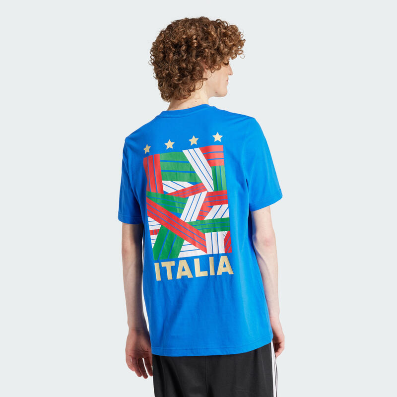 Camiseta Italia Football Fan Graphic