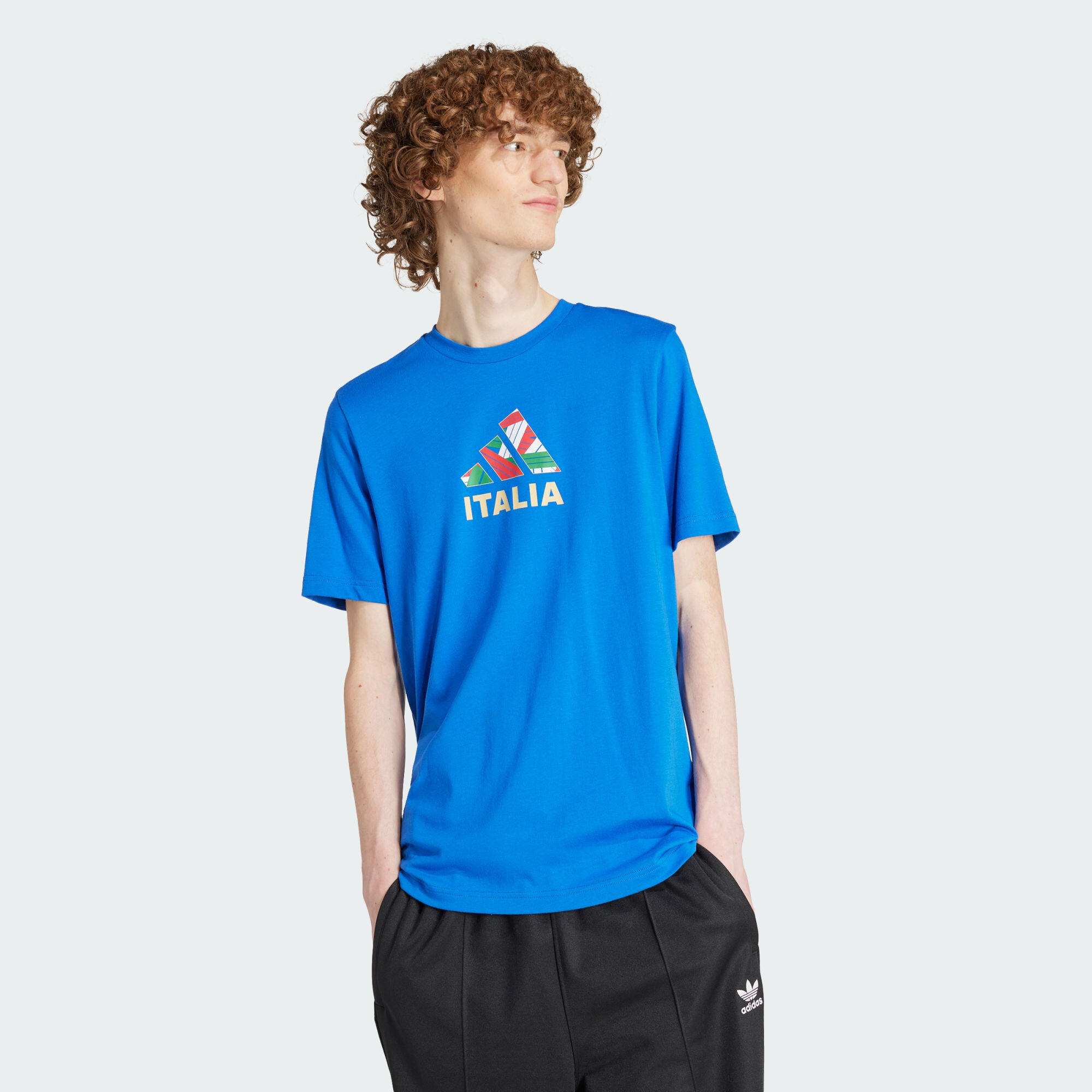 Italy Football Fan graphic T-shirt