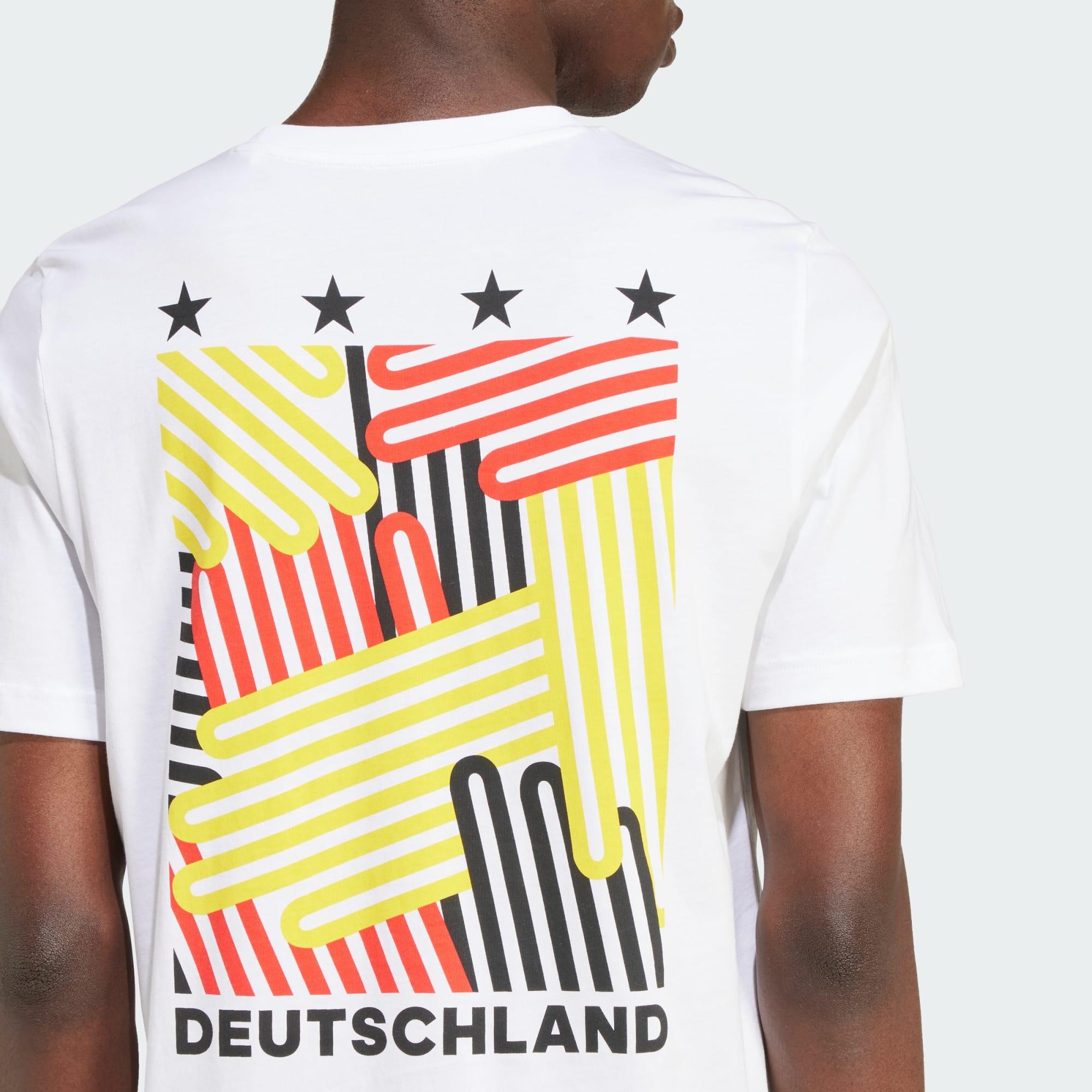 Duitsland Football Fan Graphic T-shirt 4/5