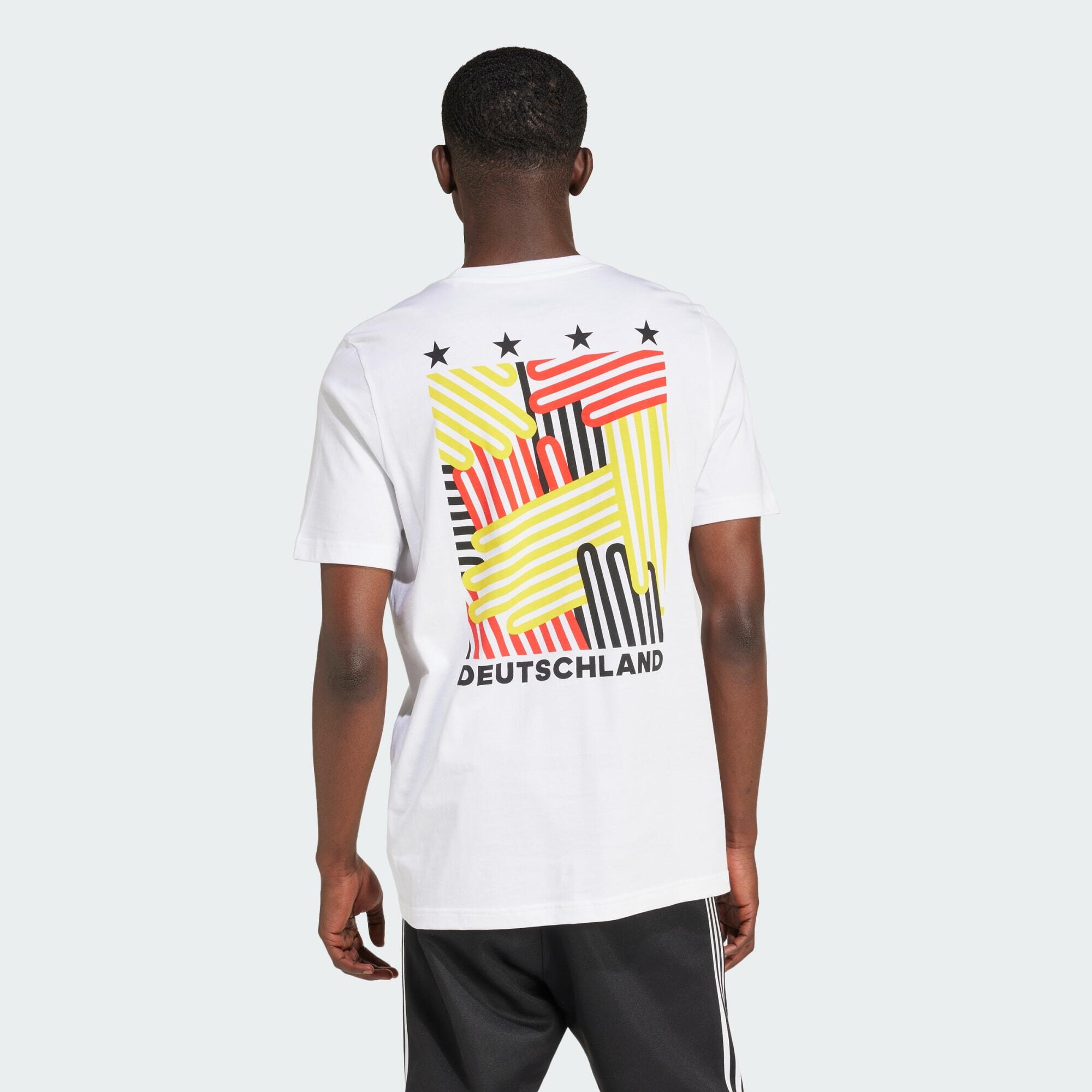 Duitsland Football Fan Graphic T-shirt 3/5