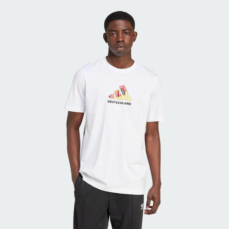 Duitsland Football Fan Graphic T-shirt