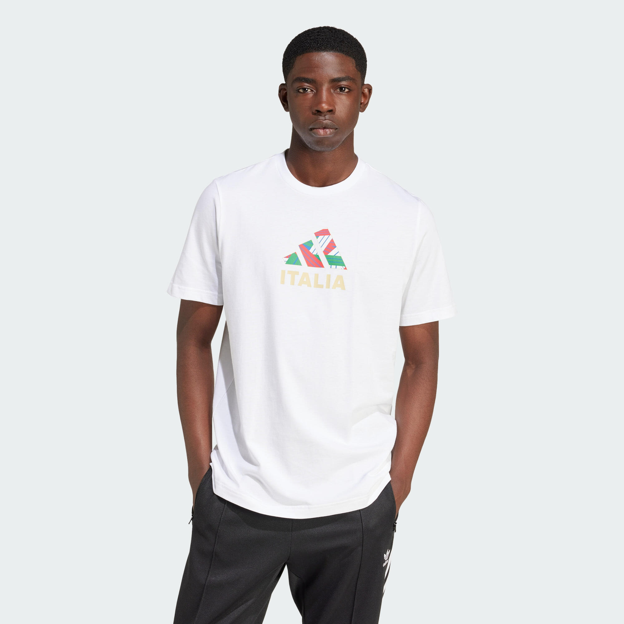 Italy Football Fan graphic T-shirt