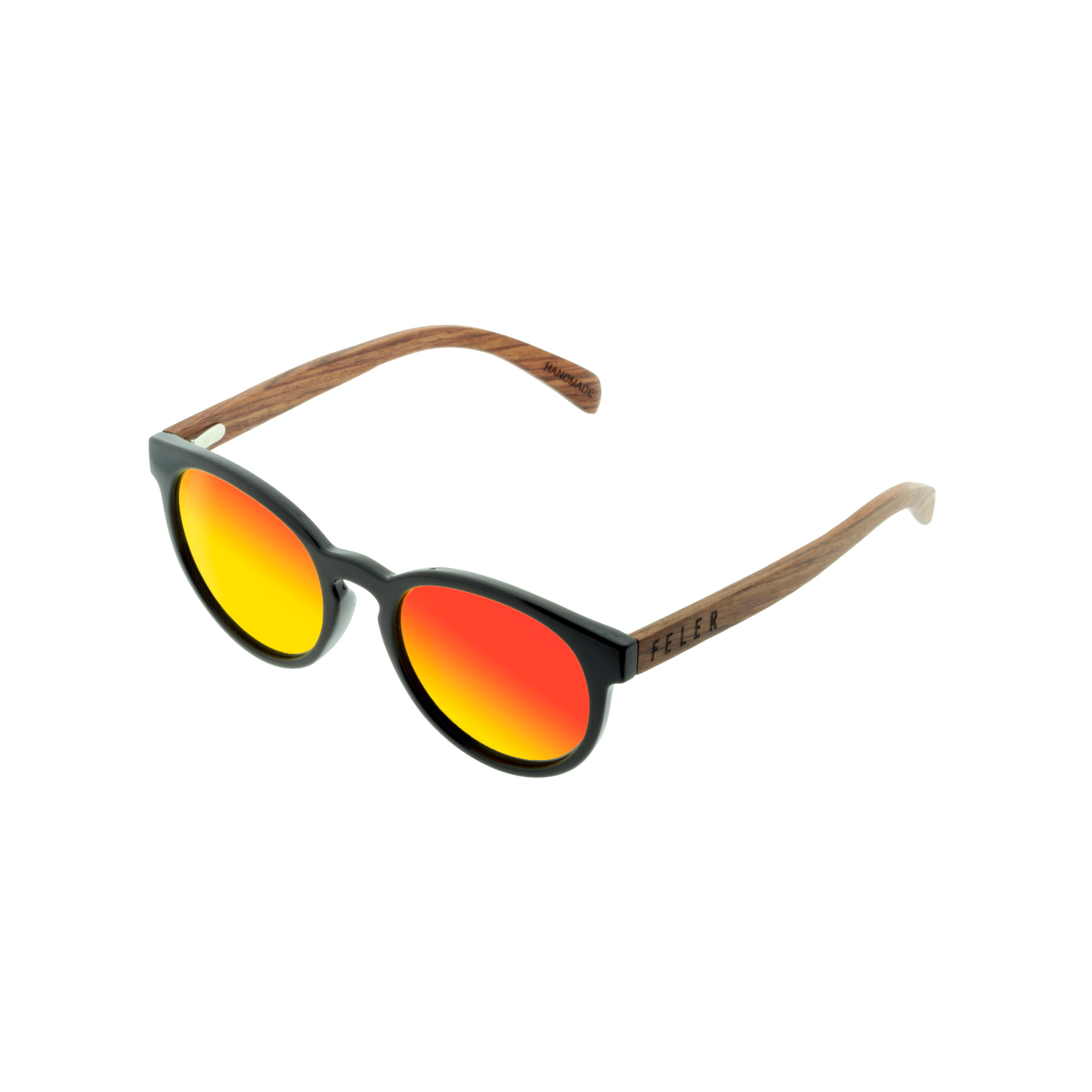 FELER Feler Gafas de Sol de madera: Artesanales y polarizadas