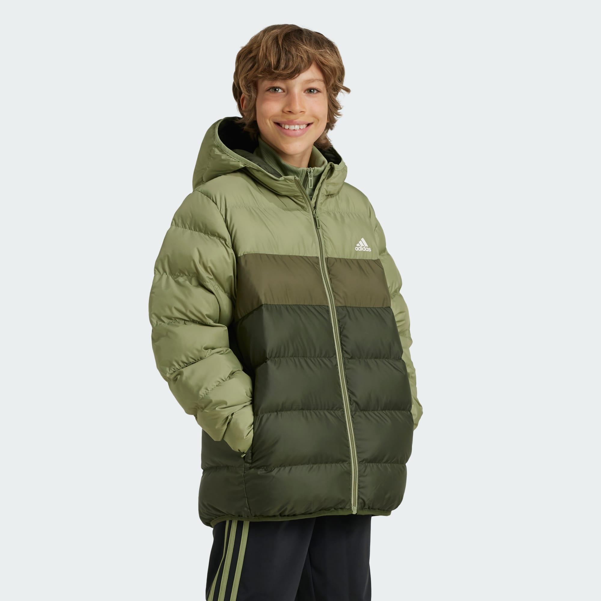 Synthetic down jacket