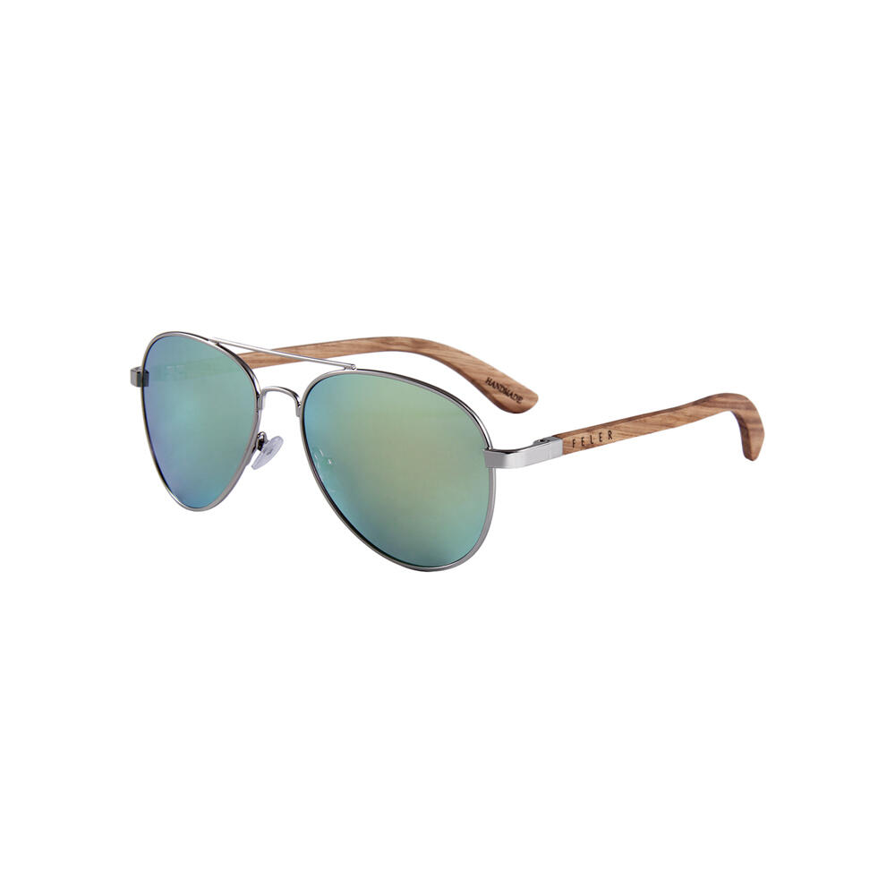 FELER Feler Gafas de Sol de madera: Artesanales y polarizadas