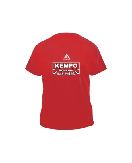 Tricou Bumbac ARMURA Kempo Rosu 2.0 Senior