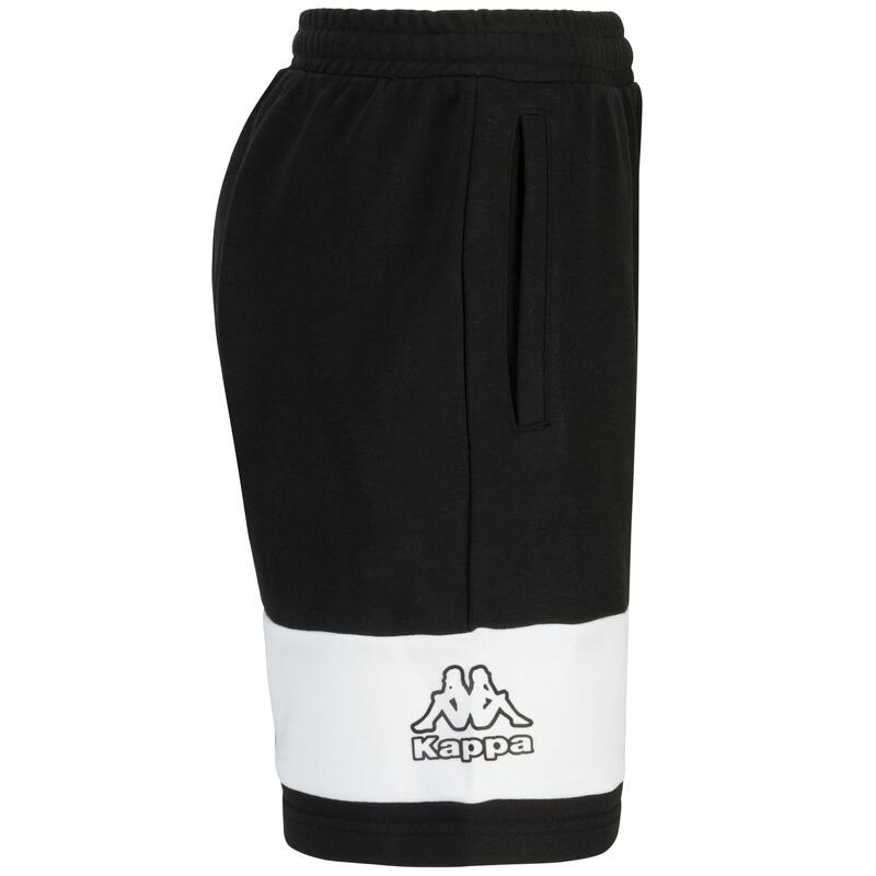 Pantalones Cortos Deportivos para Hombre Kappa Drit Negro