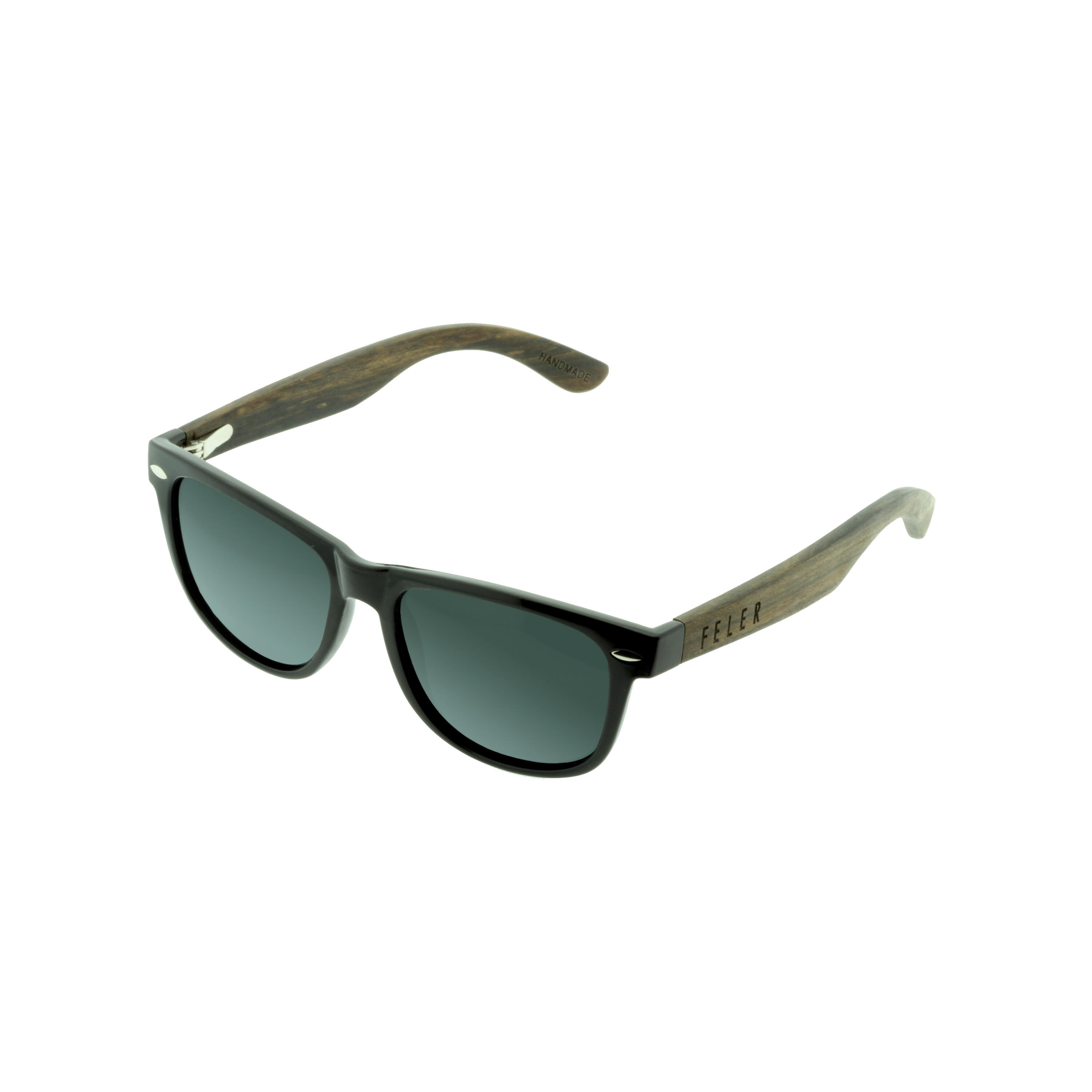 FELER Feler Gafas de Sol de madera: Artesanales y polarizadas