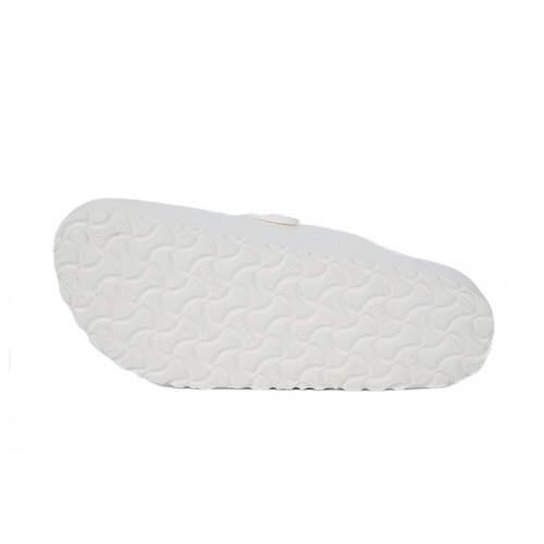 Chaussure universel femmes Birkenstock Boston Eva White 3/5