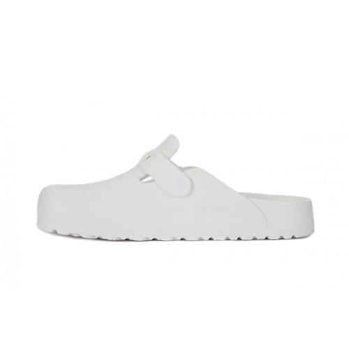 Chaussure universel femmes Birkenstock Boston Eva White 2/5