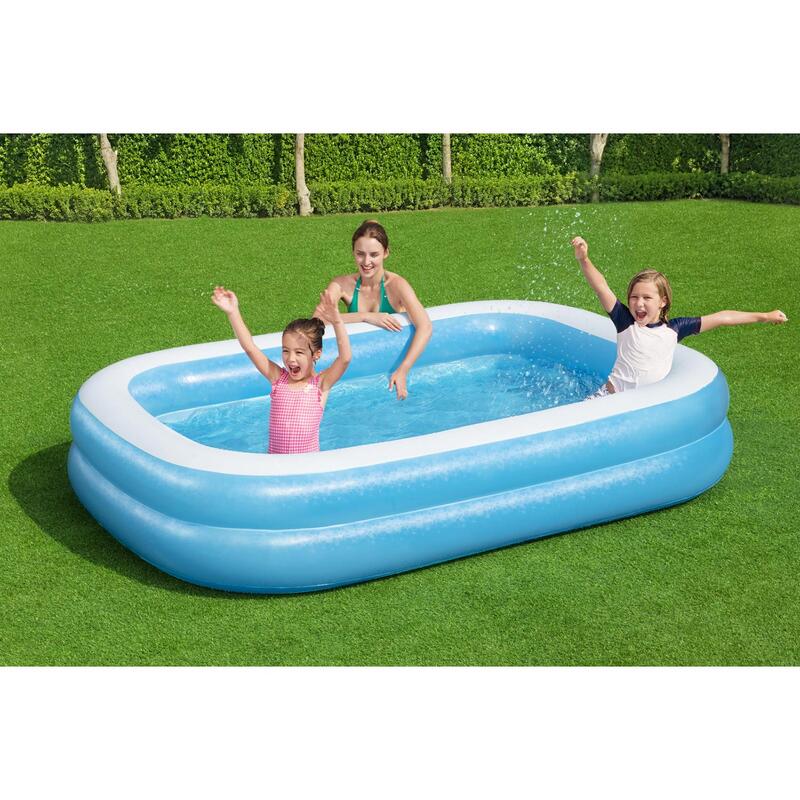 262 x 175 x 51 cm Bestway aufblasbarer Familienpool