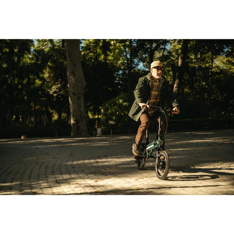 Városi elektromos kerékpár Supra 4.0 British Green | 16" | Akkumulátor 10.4Ah