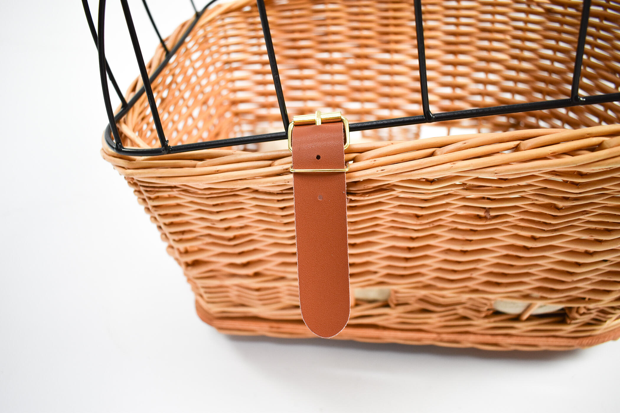 Cesta Portaequipajes Para Bici Red Loon – Ideal Para Perros Pequeños, Compras O Pícnic (Estilo Mimbre)