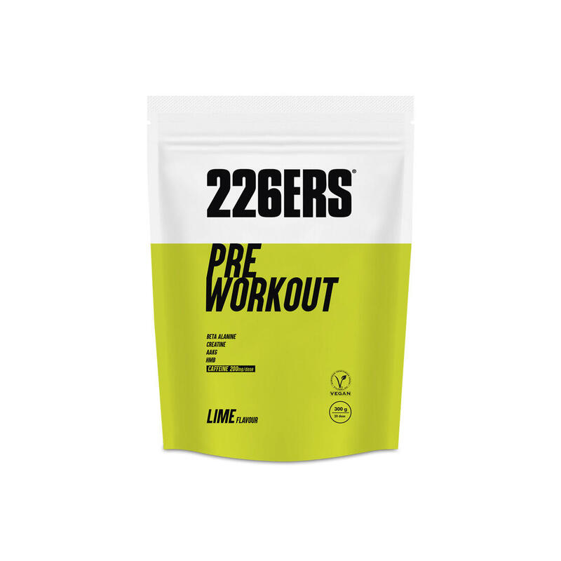 Complemento Alimenticio PRE WORKOUT 300GR 2236ERS Sabor Lima Exclusivo Online                   2 cores disponíveis
 35,00€  Preço por quantidade 116,67€kg 226ERS Complemento Alimenticio PRE WORKOUT 300GR 2236ERS Sabor LimaVendido e expedido por: 226ERS SPORT THINGS, S.L.    
