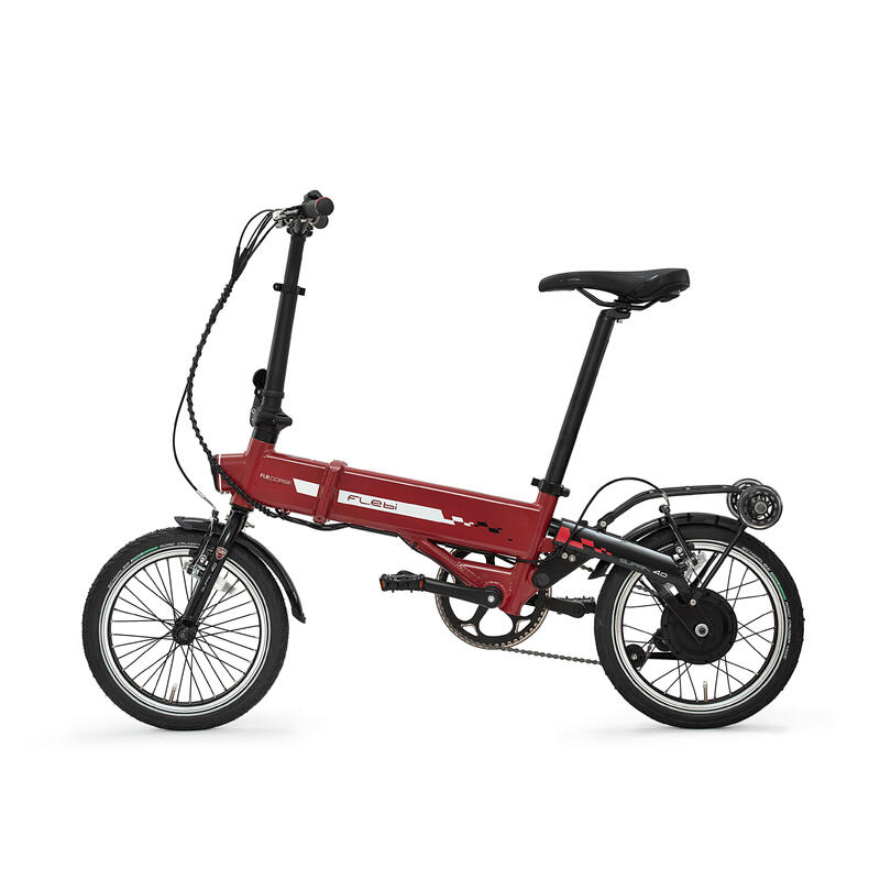 Bicicleta electrică pliabilă Flebi Supra 4.0 Lite Racing grilă | Roți 16” | 50km