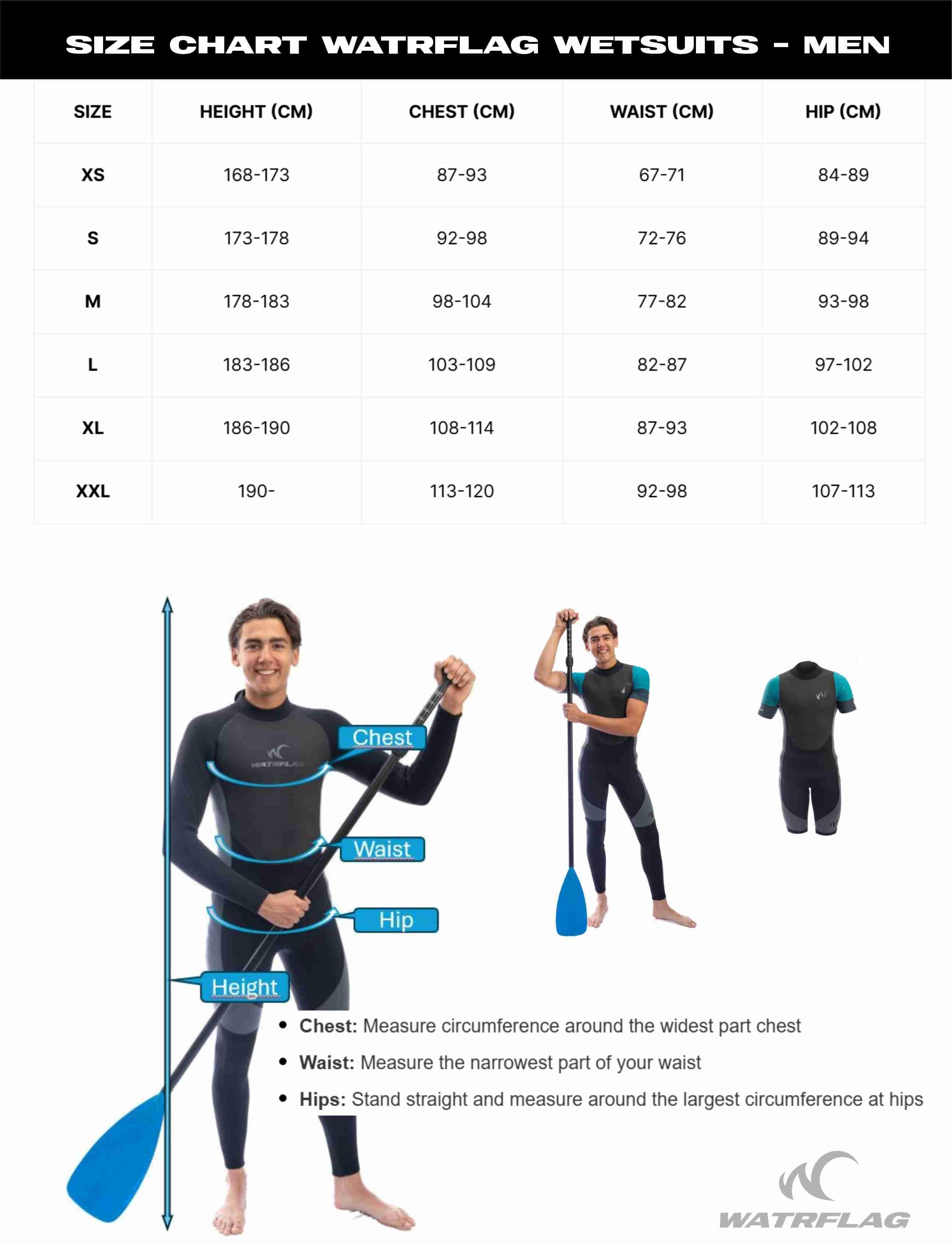 Kobe Wetsuit voor Sup Surf - 3mm Superior Neopreen met Lycra mouwen - Heren 4/7