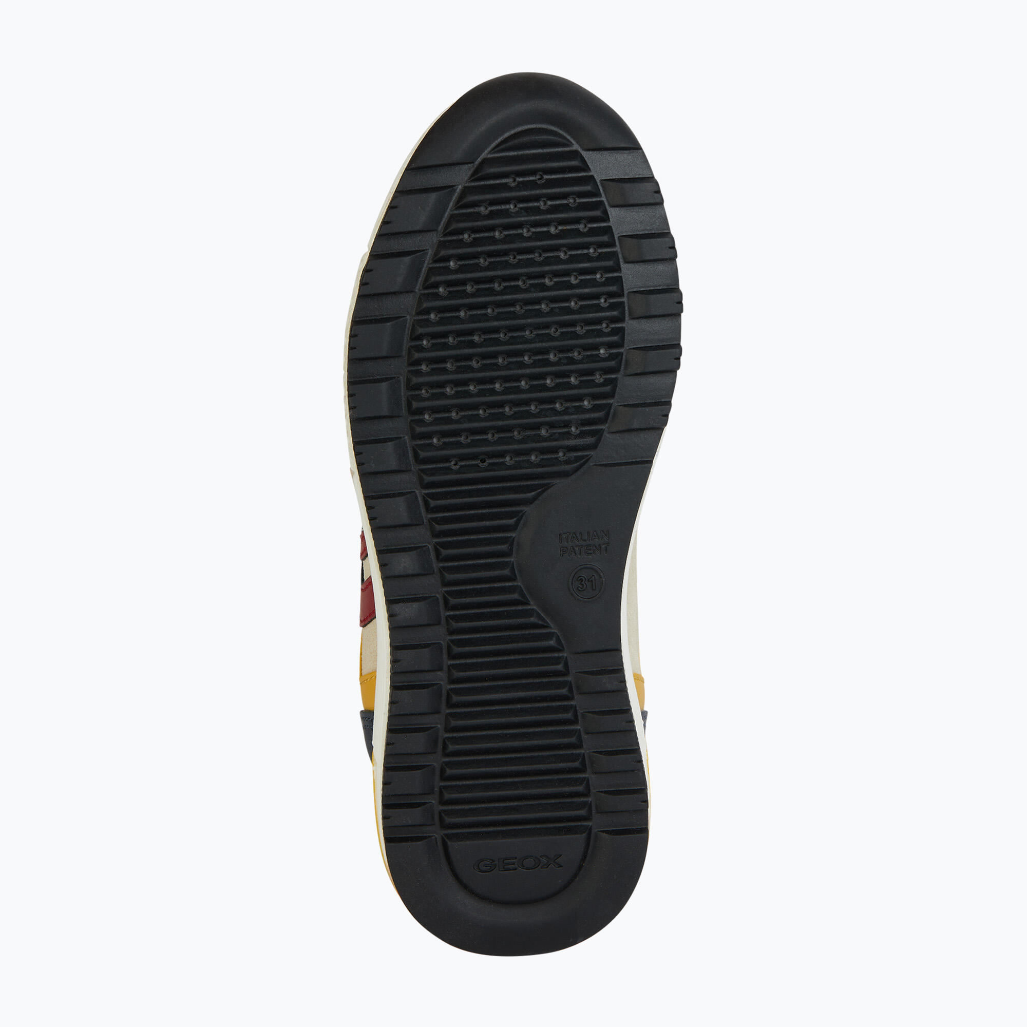 Ténis Geox Modelo J Alben Cor Amarelo 5/5