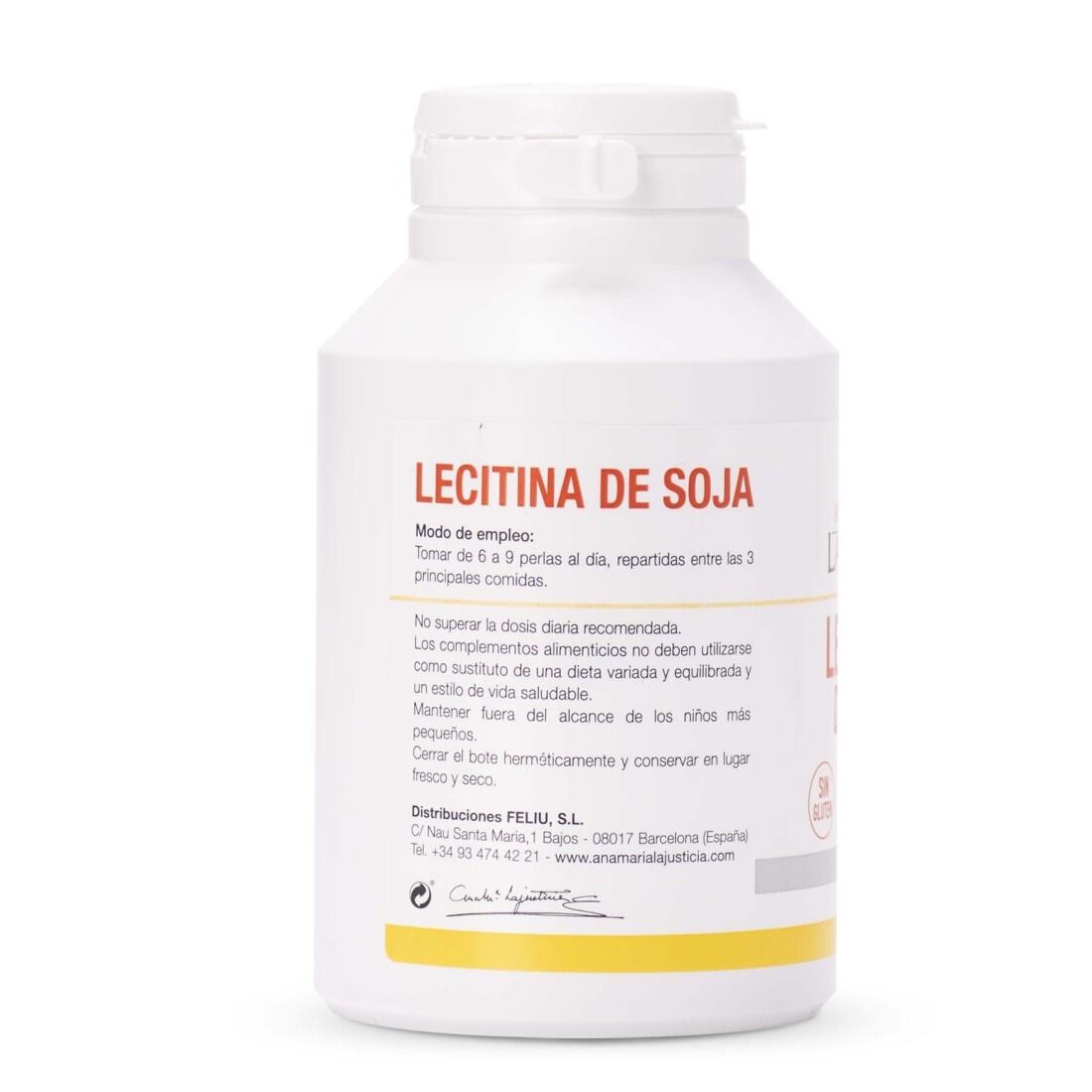 LECITINA DE SOJA (300 perlas) 3/4