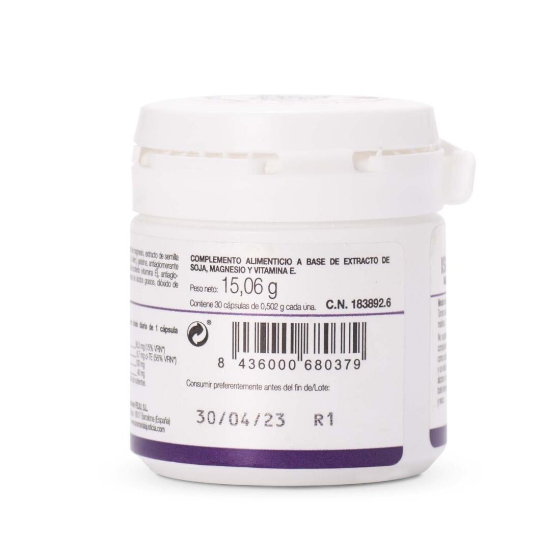 ISOFLAVONAS CON MAGNESIO + VIT.E  (30 cap.) 3/5