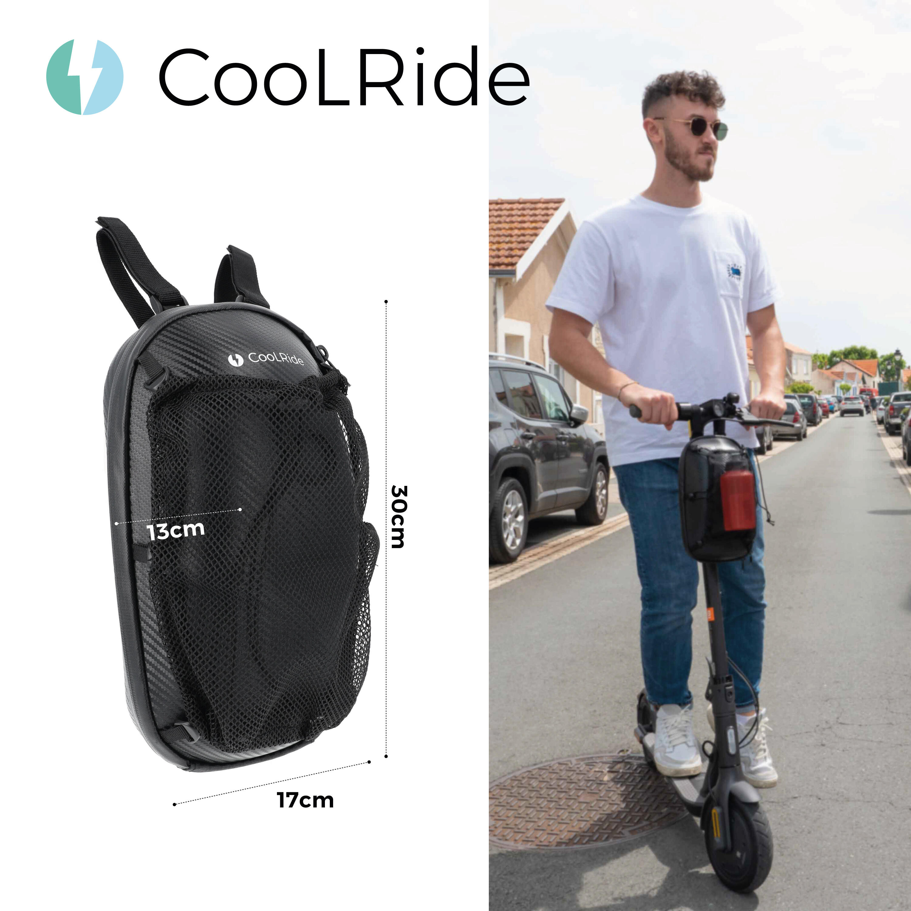 Sacoche avant rigide EVA 100% Waterproof CooLRide 2/6