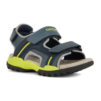 Sandalen geox model j borealis b kleur blauw
