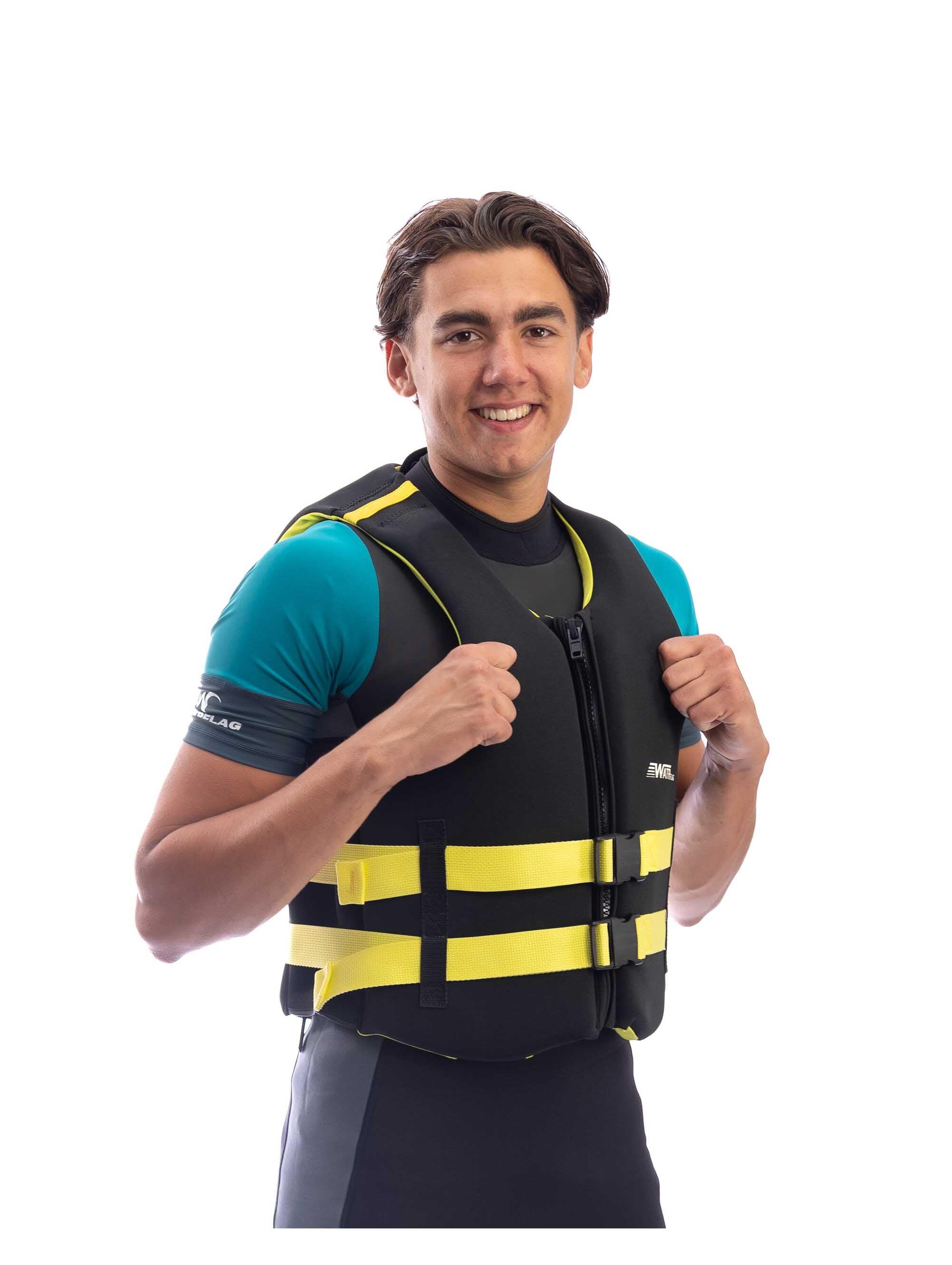 Chaleco salvavidas Bordeaux - Unisex para diversos deportes acuáticos 4/7