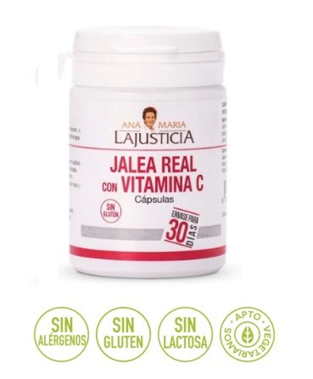 LA JUSTICIA Geleia Real com Vitamina C (cápsulas) ANA MARIA LA JUSTICIA