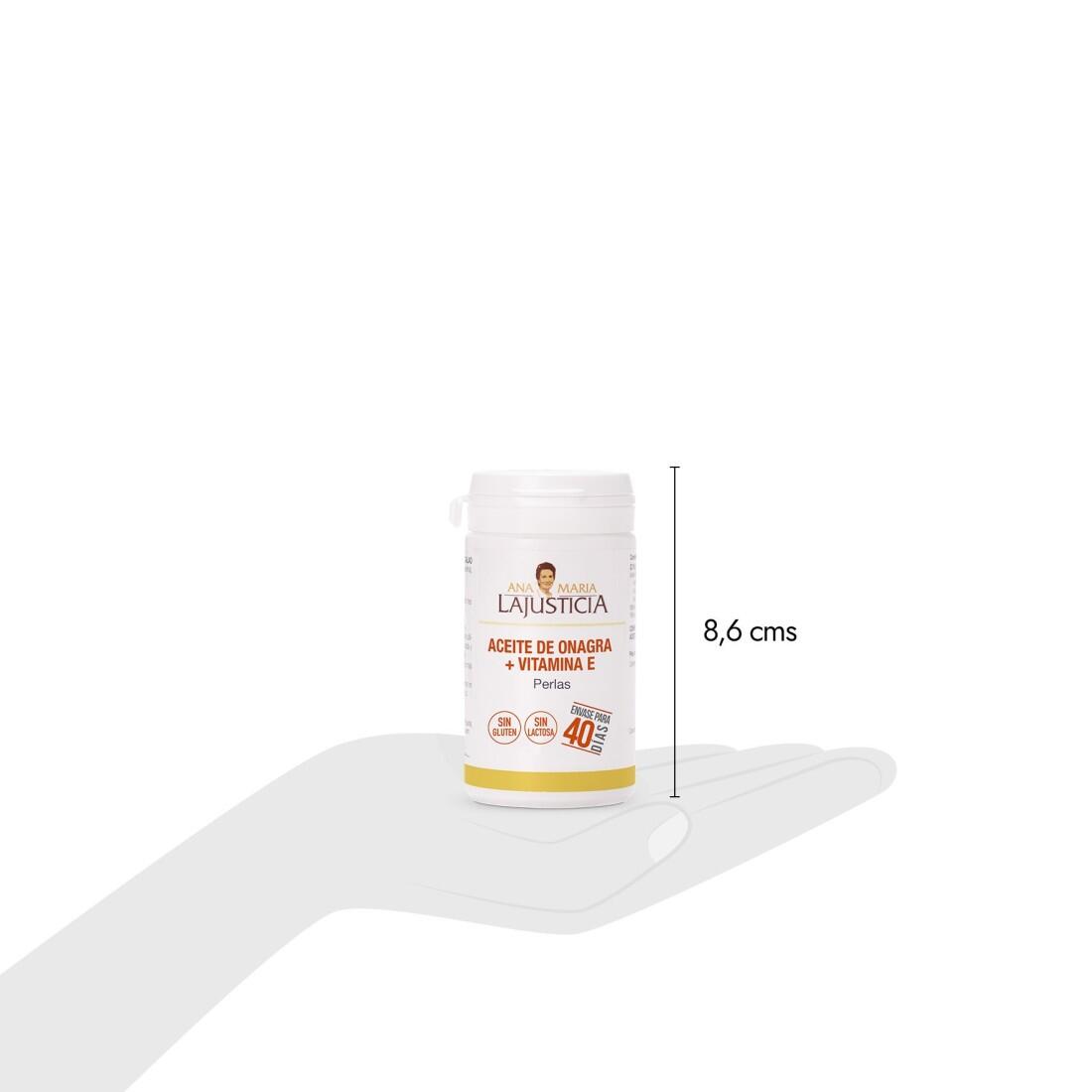 ACEITE DE ONAGRA + VITAMINA E (80 perlas) 2/3