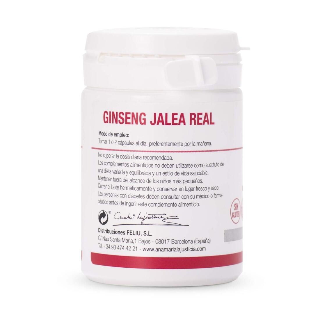 GINSENG CON JALEA REAL (60 cap.) 3/4
