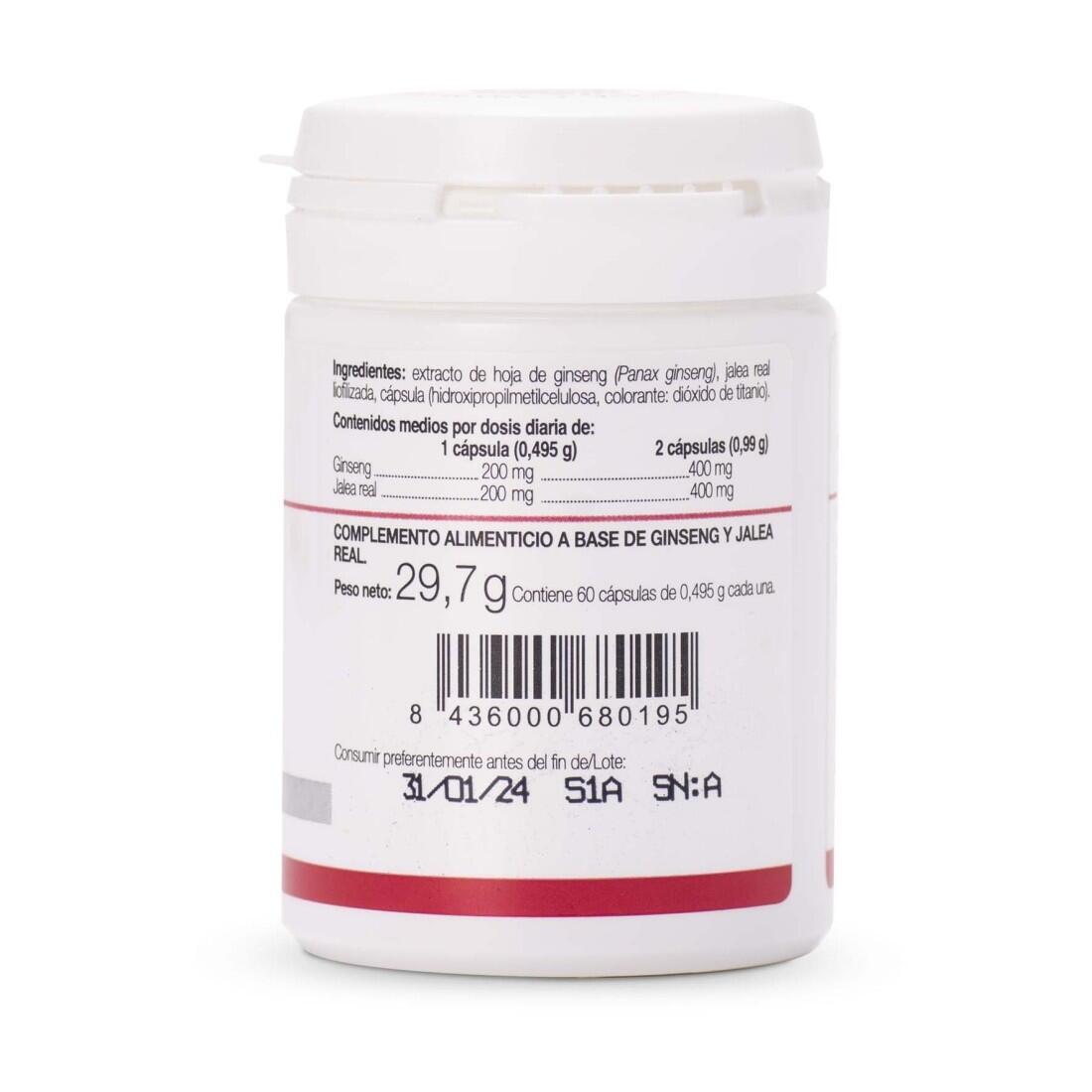 GINSENG CON JALEA REAL (60 cap.) 2/4