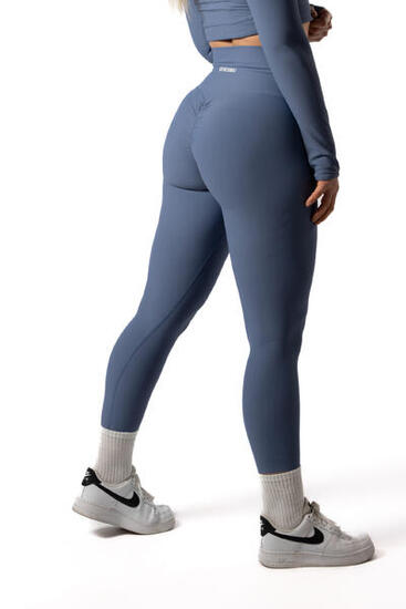 Gerippte v2 Scrunch Nahtlose Leggings Fitness Rosa