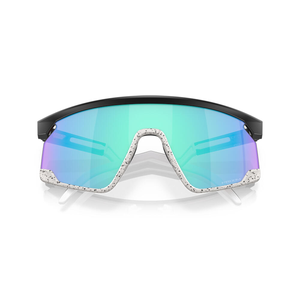 Męskie okulary przeciwsłoneczne Oakley® BXTR w kolorze zielonym 3/9