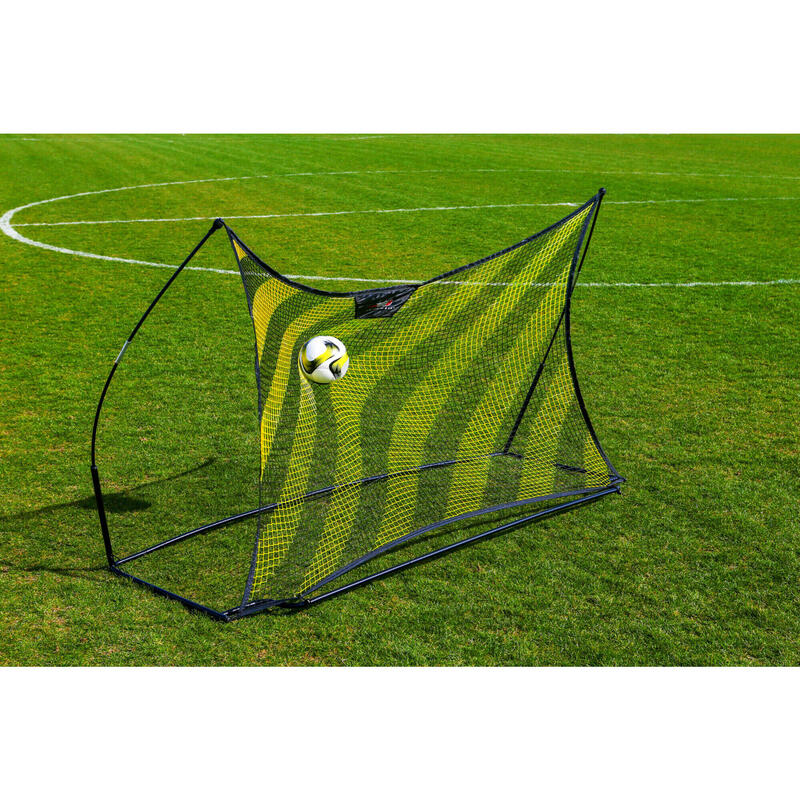 Red de rebote de 240 x 150 cm - Ideal para jugar al fútbol