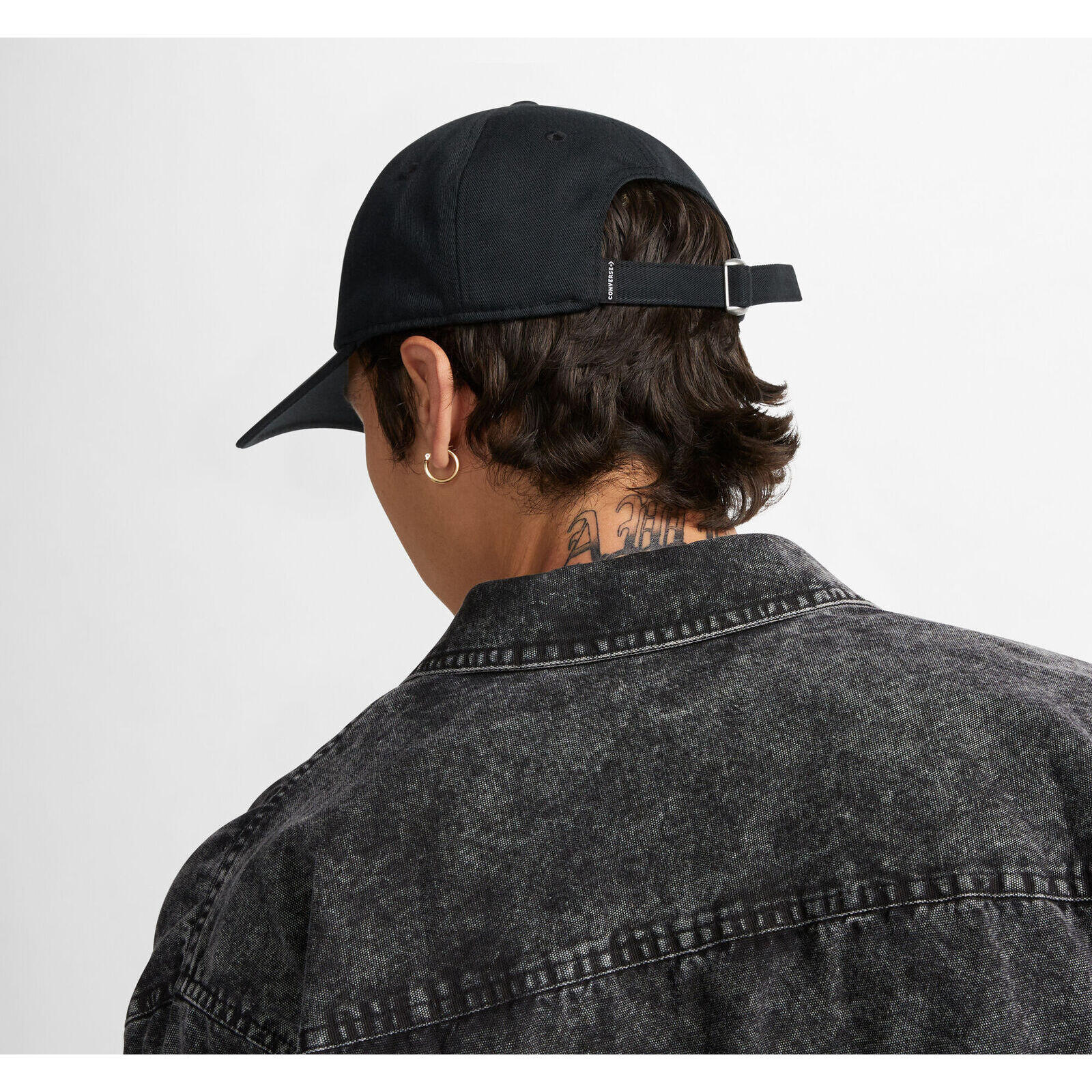Casquette Converse Lock Up, Noir, Unisexe 4/4