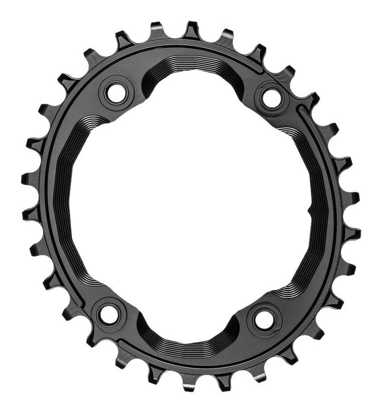 AbsoluteBLACK Oval Premium Shimano XTR Asymmetrical Chainring 30T