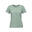 女裝圓領短袖T恤 - 綠色