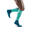The Run Socks V4 Tall Men Medi Compression Socks (Pair) - Light Blue
