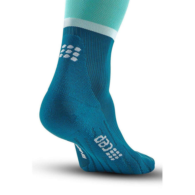 The Run Socks V4 Tall 男士跑步壓力襪 (一對) - 淺藍色