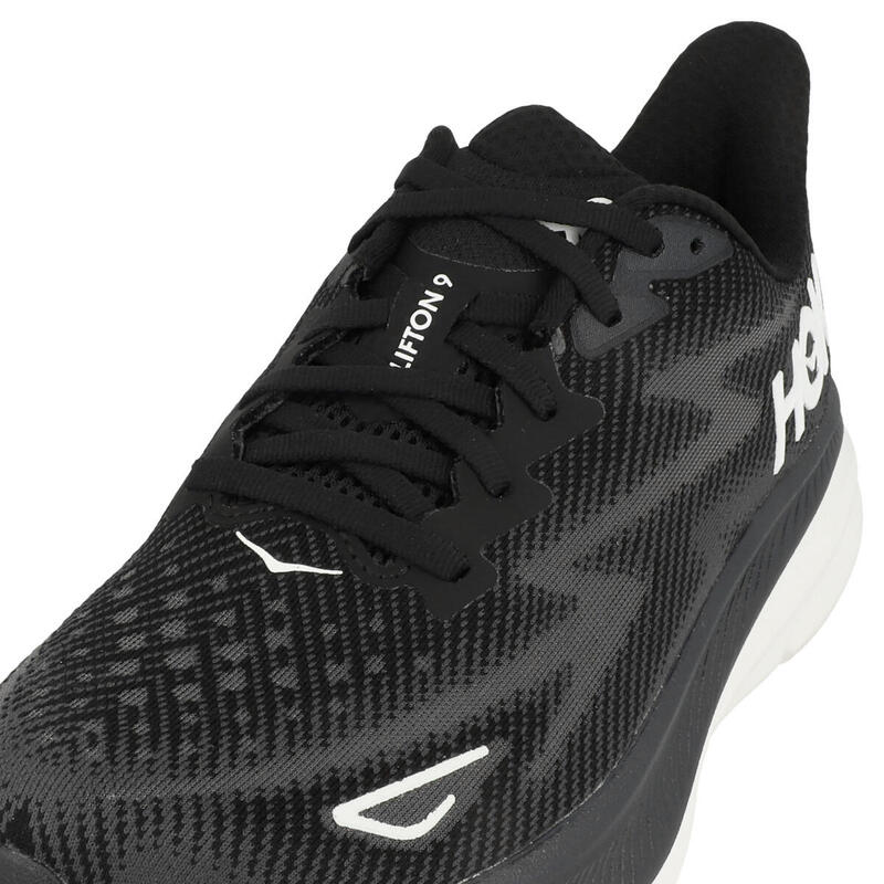 Încălțăminte de Running pentru Adulți HOKA Clifton 9 Negru