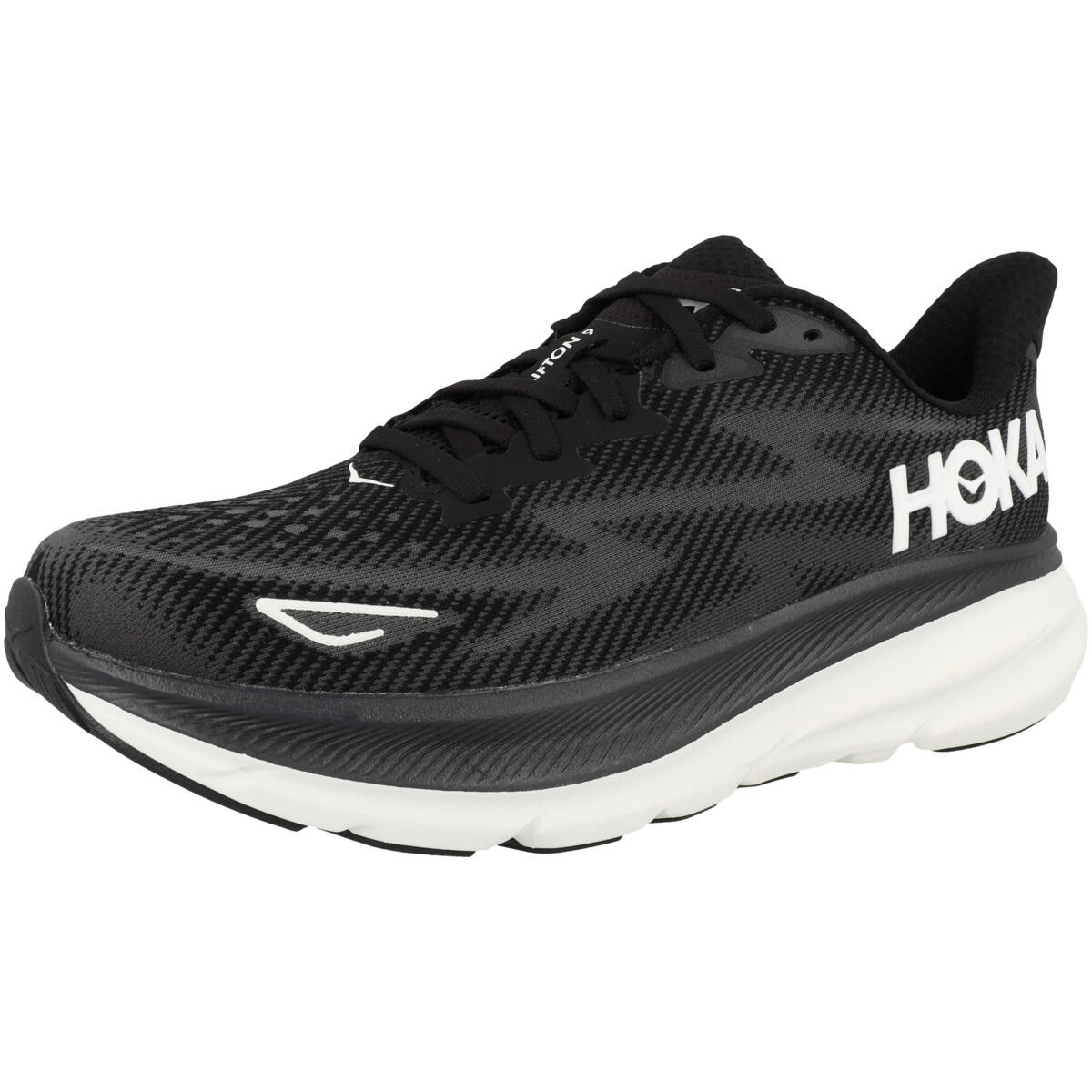 Scarpe  One One Clifton 9 Black White 4/6