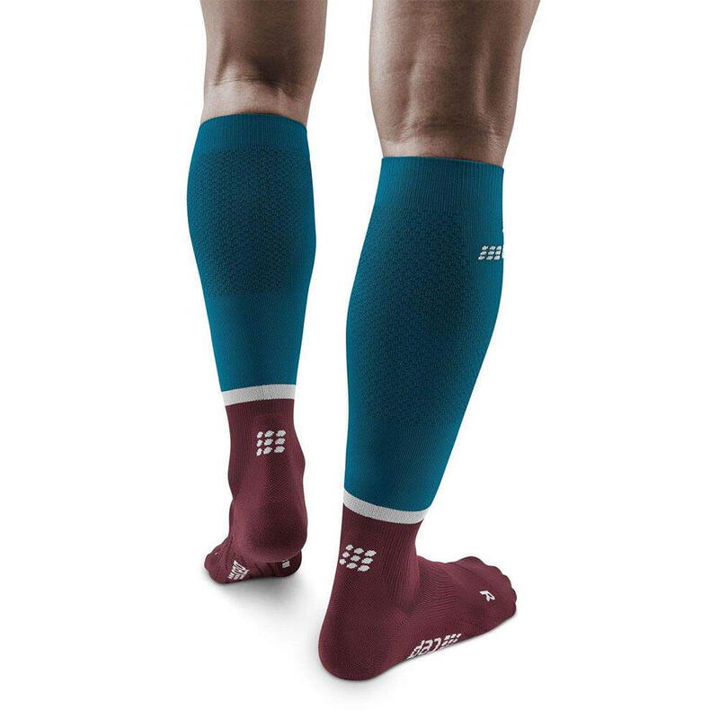 The Run Socks V4 Tall 男士跑步壓力襪 (一對) - 藍色