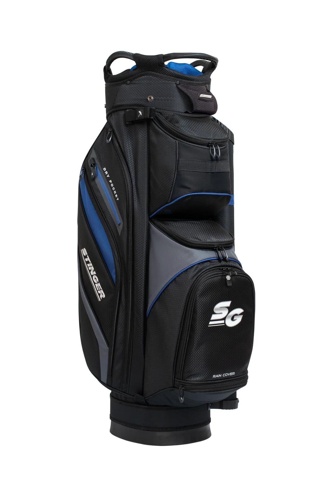 Light Weight Premium Golf Bag - Black/Blue