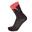 Light Weight M1 Trail Run Socks - Black/Red