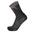 Light Weight M1 Trail Run Socks - Black/Grey