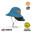 Adventure Adult Unisex UPF50+ Hiking Hat - Blue Moon/Charcoal