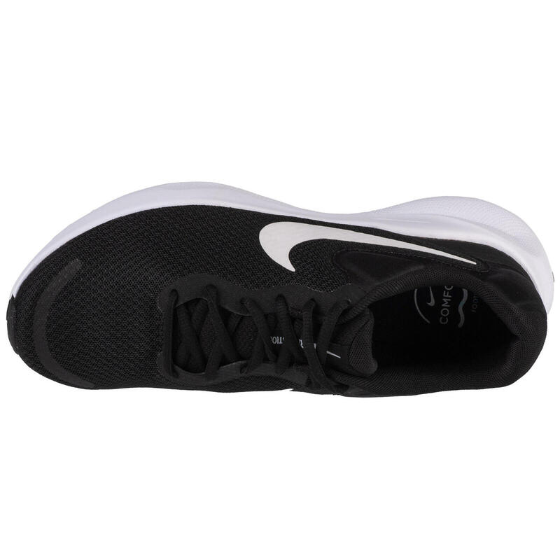 Pantofi de alergare Nike Revolution 7 negri și albi