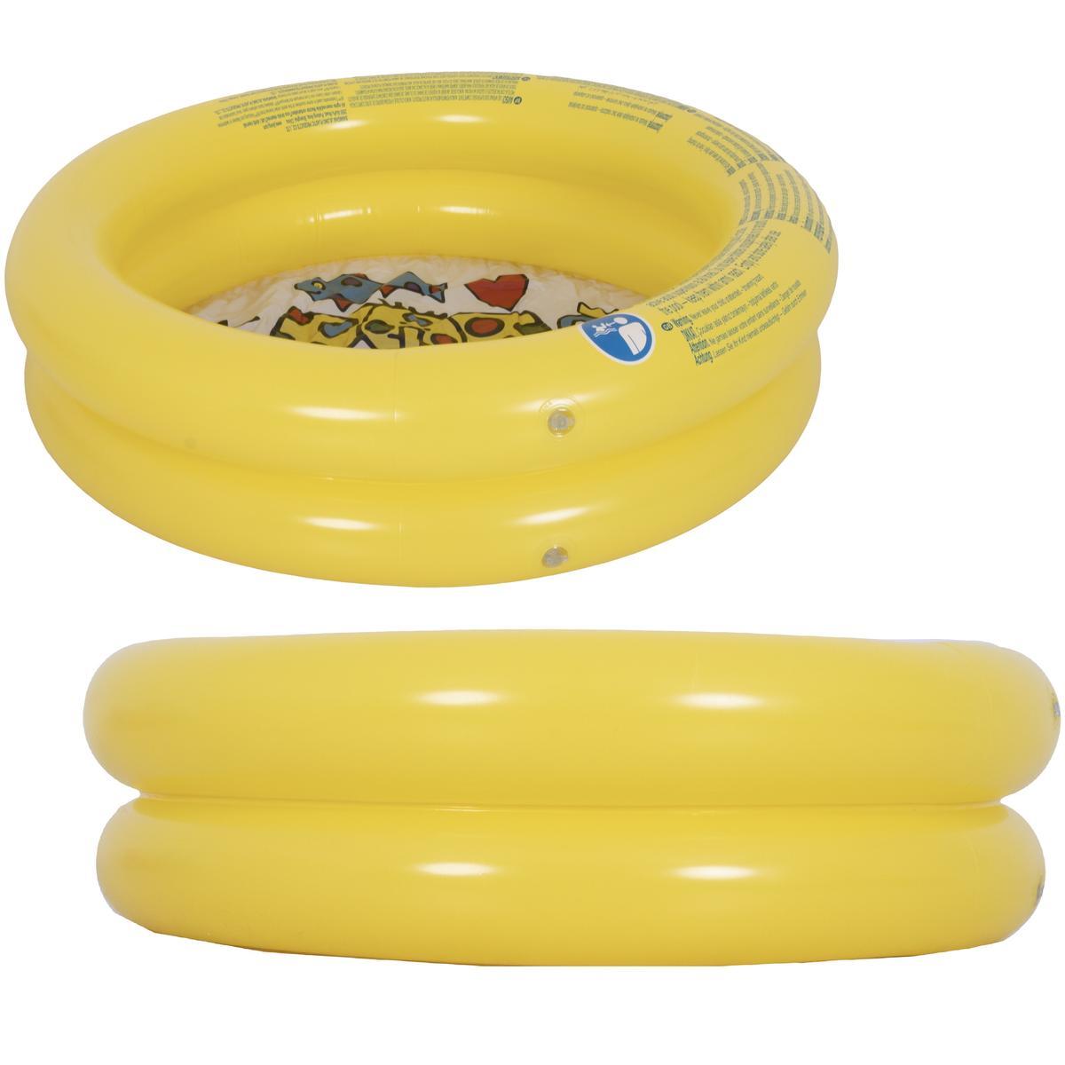 SUNCLUB Kulatý dvoukruhový dětský bazén 61 cm