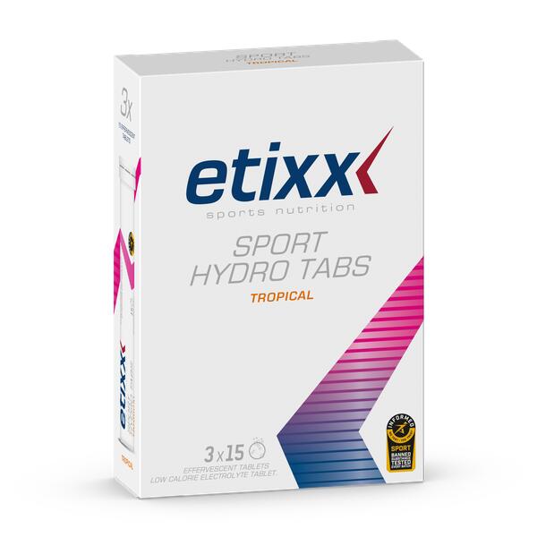 Etixx - Sport Hydro Tab Tropical 3x15 Comprimés - Electrolyte - Decathlon