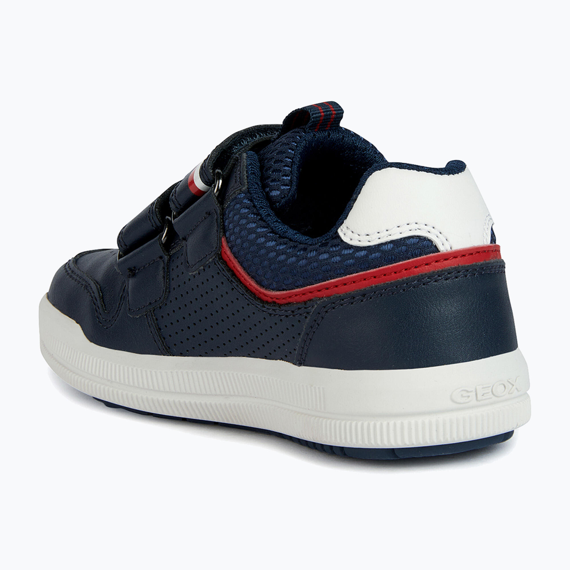 Baskets Garçon J ARZACH BOY Bleu Marine/Rouge 3/7