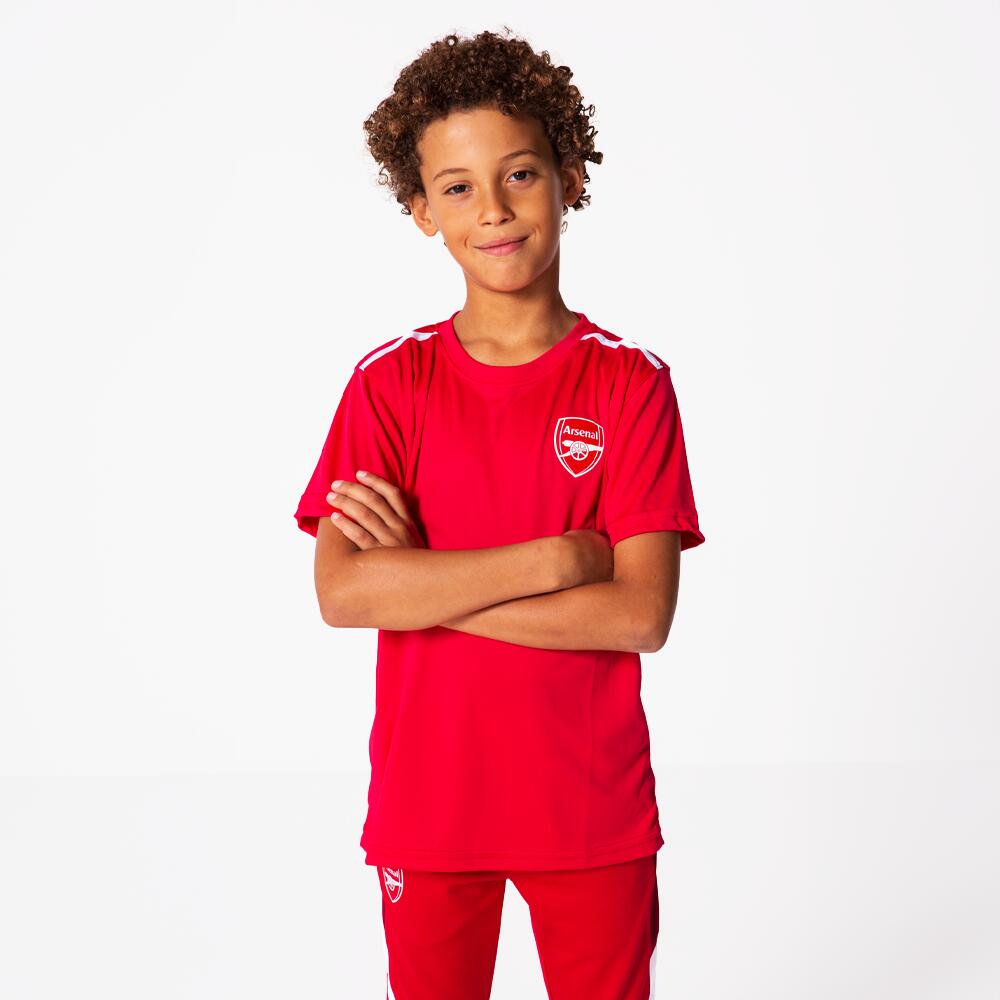 Arsenal - Maillot De Football Arsenal Enfant - Maillot Manches Courtes - Rouge - 12 À 14 Ans - Decathlon